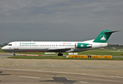 Carpatair Fokker 100 (YR-FKA) at  Hamburg - Fuhlsbuettel (Helmut Schmidt), Germany