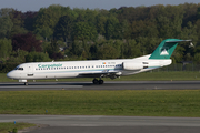 Carpatair Fokker 100 (YR-FKA) at  Hamburg - Fuhlsbuettel (Helmut Schmidt), Germany