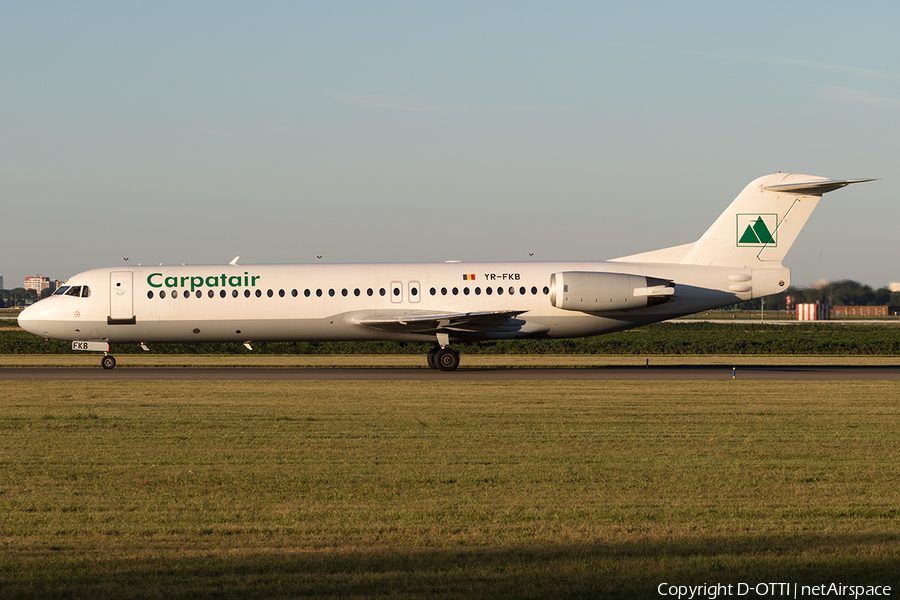 Carpatair Fokker 100 (YR-FKB) | Photo 605903