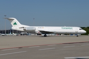 Carpatair Fokker 100 (YR-FKB) at  Cologne/Bonn, Germany