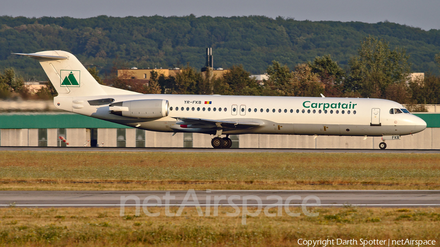 Carpatair Fokker 100 (YR-FKB) | Photo 324738