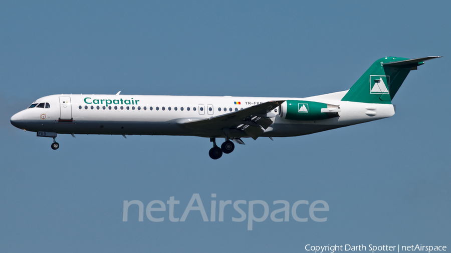 Carpatair Fokker 100 (YR-FKB) | Photo 378731