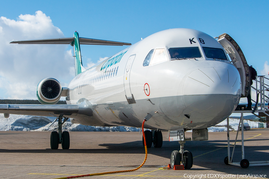 Carpatair Fokker 100 (YR-FKB) | Photo 505702