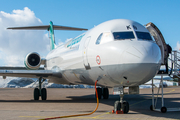 Carpatair Fokker 100 (YR-FKB) at  Gällivare, Sweden