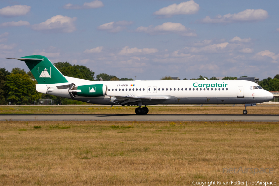 Carpatair Fokker 100 (YR-FKB) | Photo 524760