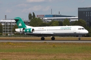 Carpatair Fokker 100 (YR-FKB) at  Hamburg - Fuhlsbuettel (Helmut Schmidt), Germany