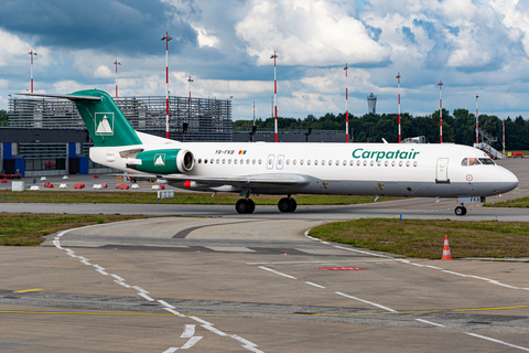 Carpatair Fokker 100 (YR-FKB) at  Hamburg - Fuhlsbuettel (Helmut Schmidt), Germany