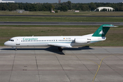 Carpatair Fokker 100 (YR-FKB) at  Berlin - Tegel, Germany