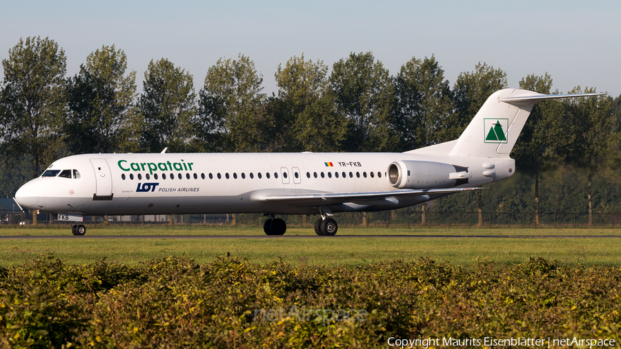 Carpatair Fokker 100 (YR-FKB) | Photo 125119