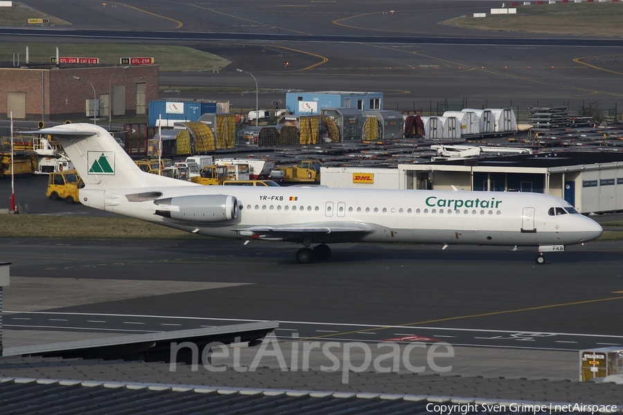 Carpatair Fokker 100 (YR-FKB) | Photo 129741
