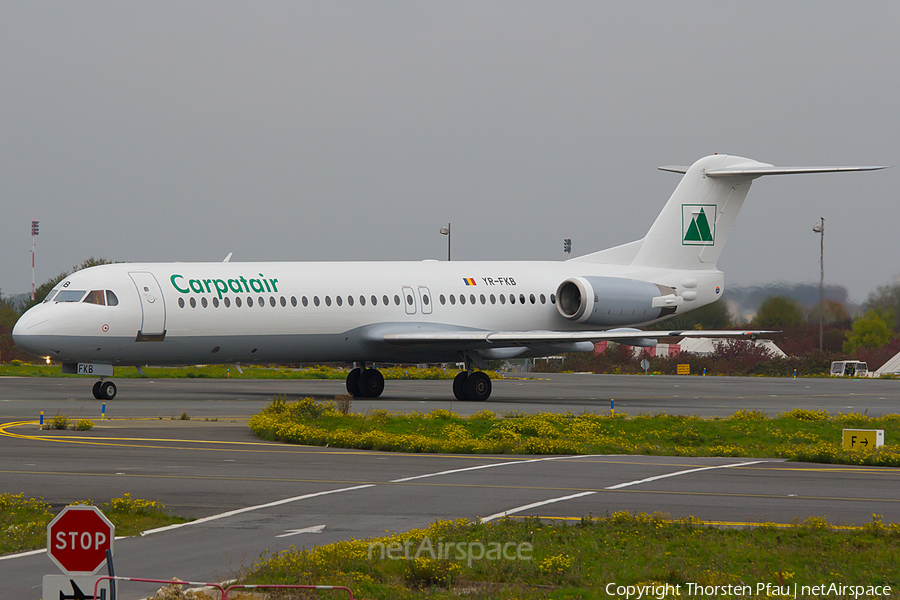 Carpatair Fokker 100 (YR-FKB) | Photo 88677