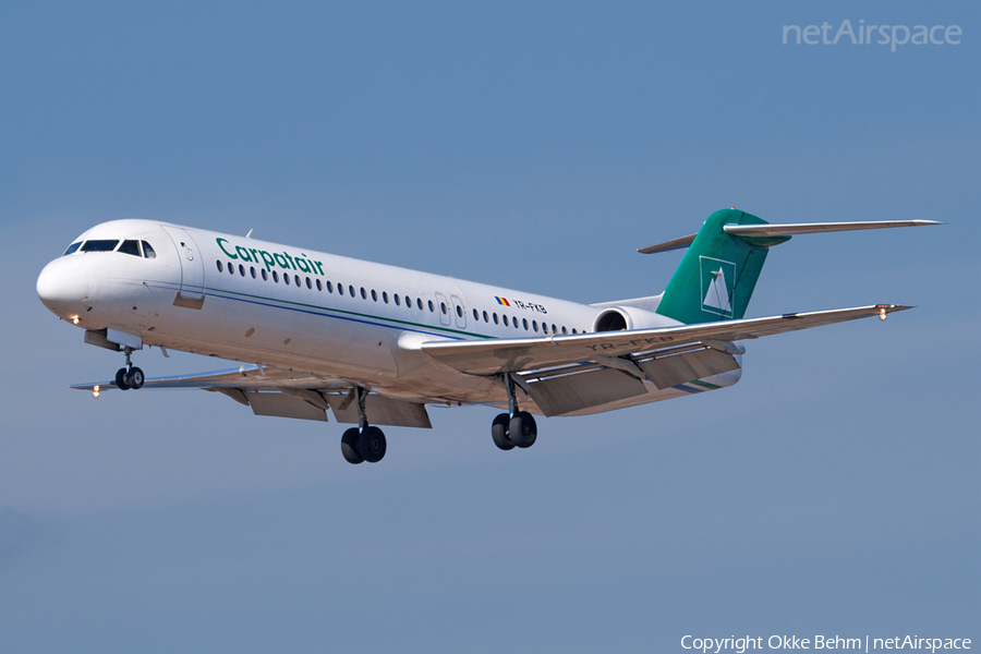 Carpatair Fokker 100 (YR-FKB) | Photo 37636