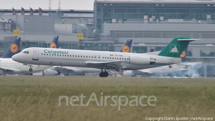 Carpatair Fokker 100 (YR-FKB) | Photo 211474