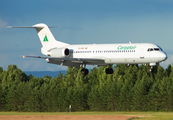 Carpatair Fokker 100 (YR-FKB) at  Oslo - Gardermoen, Norway