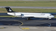 Flywings Fokker 100 (YR-FLW) at  Dusseldorf - International, Germany