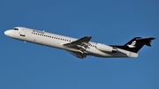 Flywings Fokker 100 (YR-FLW) at  Dusseldorf - International, Germany