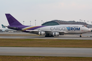 ROM Cargo Airlines Boeing 747-4D7(BCF) (YR-FSA) at  Hong Kong - Chek Lap Kok International, Hong Kong