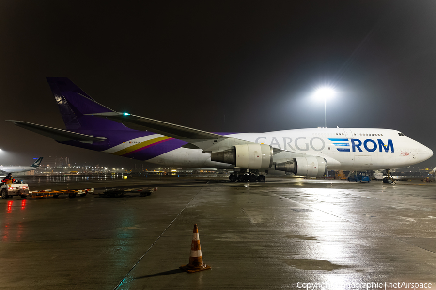 ROM Cargo Airlines Boeing 747-4D7(BCF) (YR-FSA) | Photo 610050