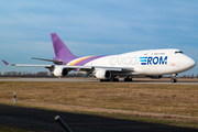 ROM Cargo Airlines Boeing 747-4D7(BCF) (YR-FSA) at  Leipzig/Halle - Schkeuditz, Germany