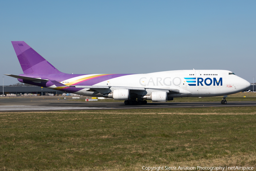 ROM Cargo Airlines Boeing 747-4D7(BCF) (YR-FSA) | Photo 502429