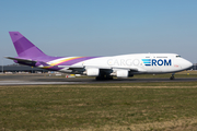 ROM Cargo Airlines Boeing 747-4D7(BCF) (YR-FSA) at  Liege - Bierset, Belgium