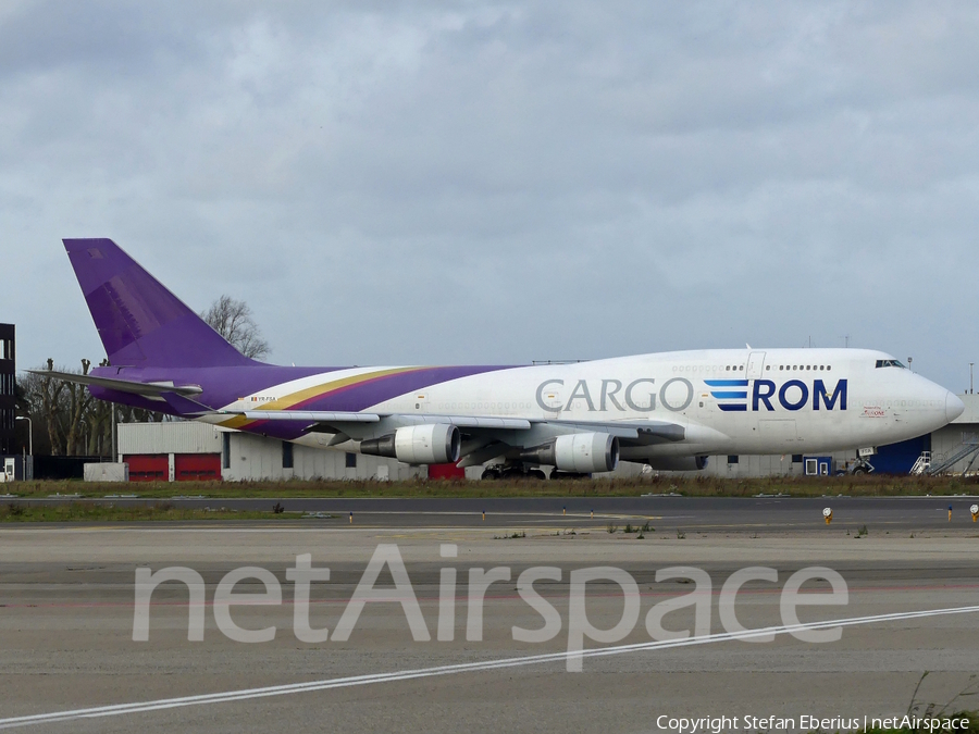 ROM Cargo Airlines Boeing 747-4D7(BCF) (YR-FSA) | Photo 604366