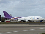 ROM Cargo Airlines Boeing 747-4D7(BCF) (YR-FSA) at  Maastricht-Aachen, Netherlands