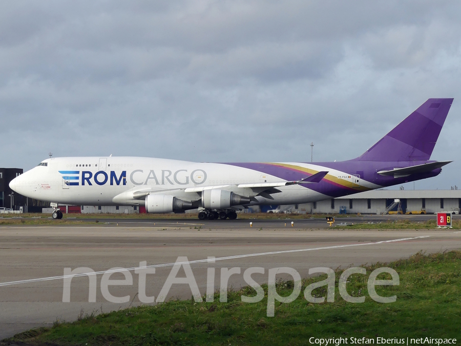 ROM Cargo Airlines Boeing 747-4D7(BCF) (YR-FSA) | Photo 604367