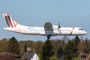 FlyValan ATR 72-500 (YR-FVL) at  Hamburg - Fuhlsbuettel (Helmut Schmidt), Germany