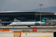 Carpatair Fokker 100 (YR-FZA) at  Barcelona - El Prat, Spain