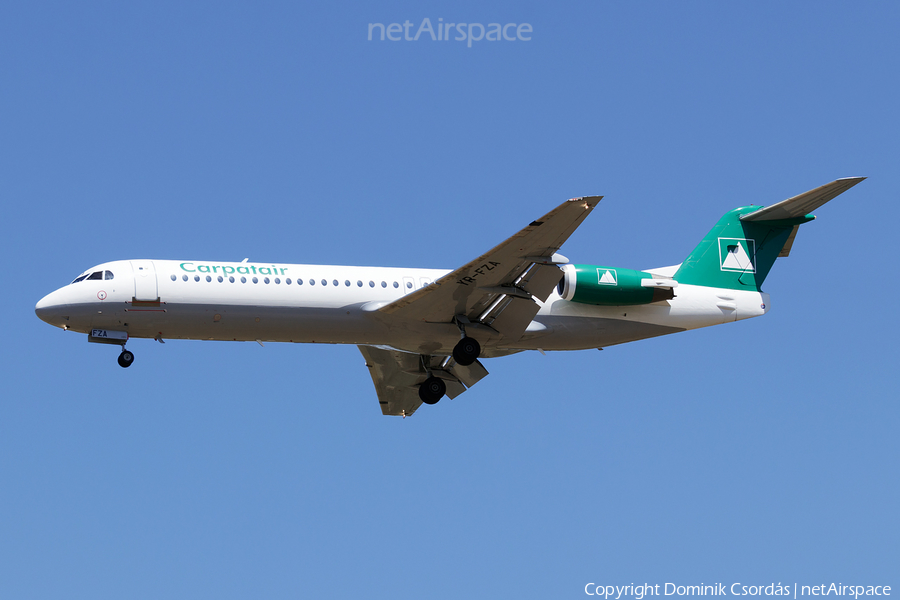 Carpatair Fokker 100 (YR-FZA) | Photo 528619