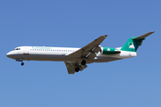 Carpatair Fokker 100 (YR-FZA) at  Budapest - Ferihegy International, Hungary