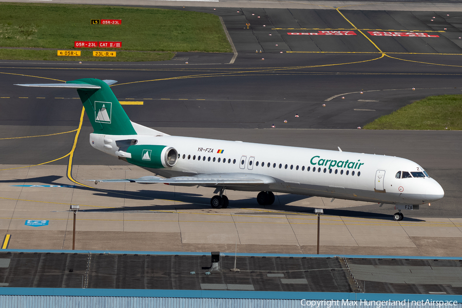 Carpatair Fokker 100 (YR-FZA) | Photo 512283