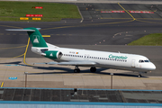 Carpatair Fokker 100 (YR-FZA) at  Dusseldorf - International, Germany