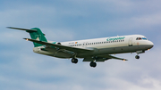 Carpatair Fokker 100 (YR-FZA) at  Hamburg - Fuhlsbuettel (Helmut Schmidt), Germany