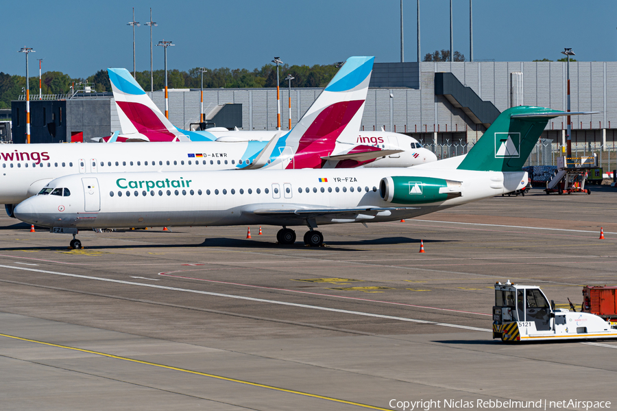 Carpatair Fokker 100 (YR-FZA) | Photo 507208