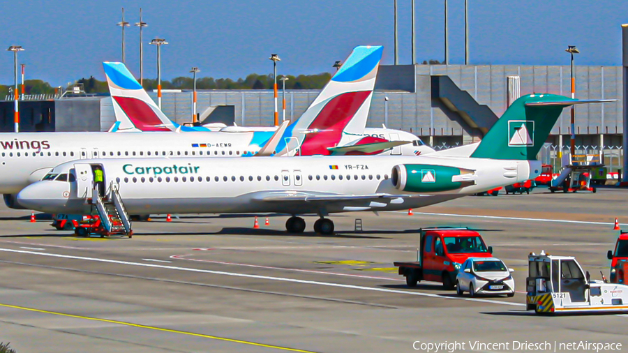 Carpatair Fokker 100 (YR-FZA) | Photo 507228