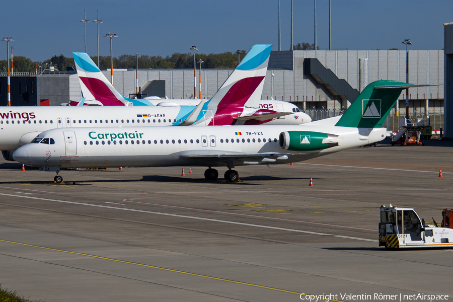 Carpatair Fokker 100 (YR-FZA) | Photo 507285