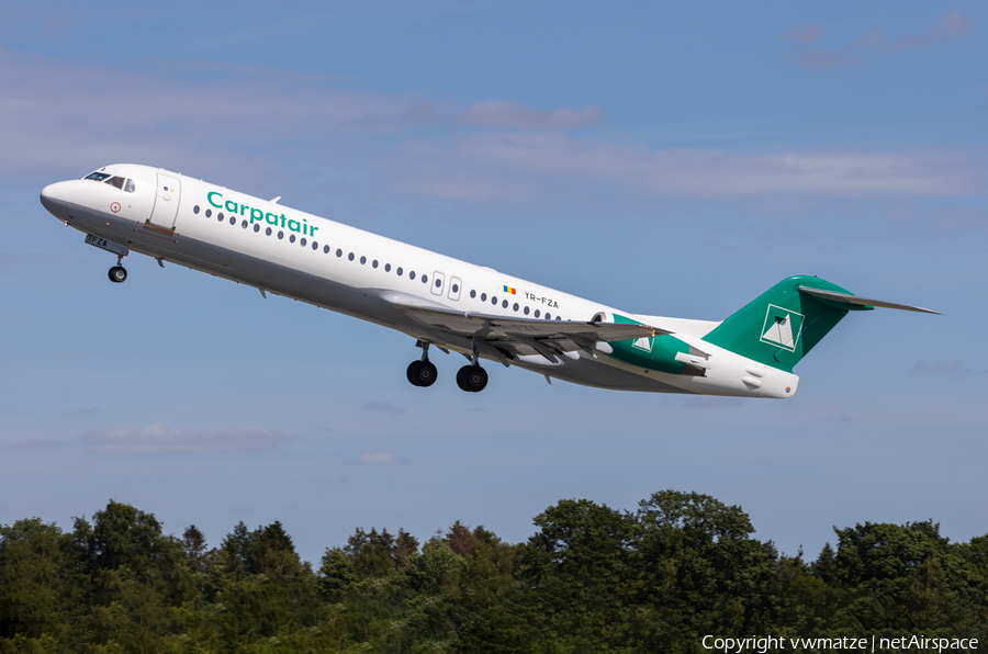 Carpatair Fokker 100 (YR-FZA) | Photo 517975