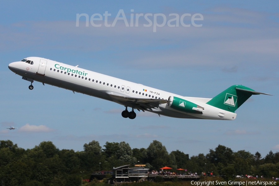 Carpatair Fokker 100 (YR-FZA) | Photo 518257