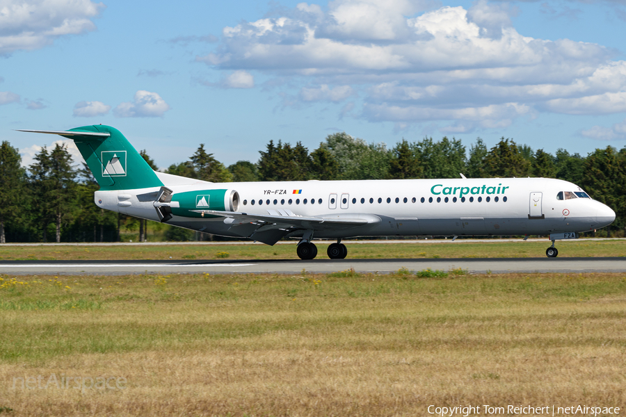 Carpatair Fokker 100 (YR-FZA) | Photo 524277