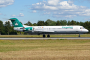 Carpatair Fokker 100 (YR-FZA) at  Hamburg - Fuhlsbuettel (Helmut Schmidt), Germany