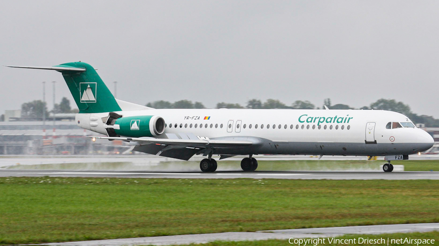 Carpatair Fokker 100 (YR-FZA) | Photo 529076