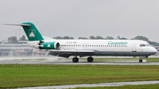 Carpatair Fokker 100 (YR-FZA) at  Hamburg - Fuhlsbuettel (Helmut Schmidt), Germany