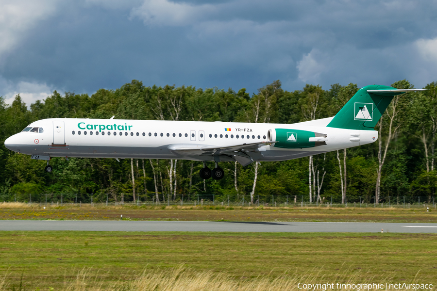 Carpatair Fokker 100 (YR-FZA) | Photo 581695