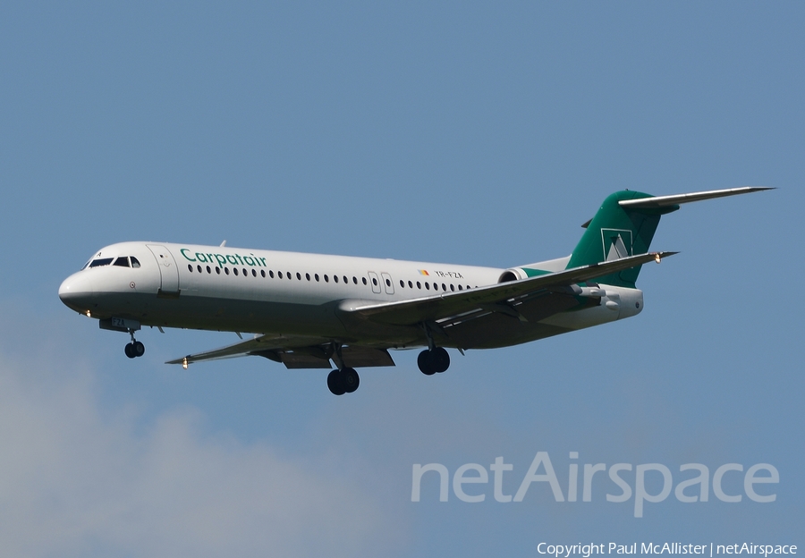 Carpatair Fokker 100 (YR-FZA) | Photo 176154