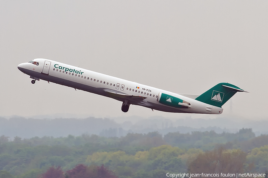 Carpatair Fokker 100 (YR-FZA) | Photo 160800