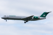 Carpatair Fokker 100 (YR-FZA) at  Hamburg - Fuhlsbuettel (Helmut Schmidt), Germany