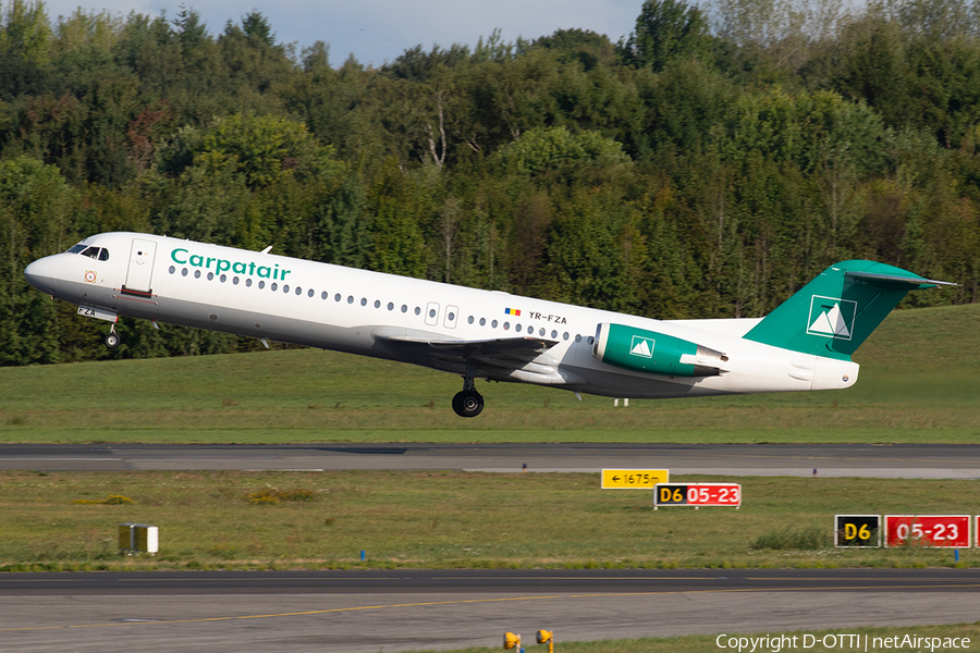 Carpatair Fokker 100 (YR-FZA) | Photo 261119
