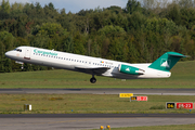 Carpatair Fokker 100 (YR-FZA) at  Hamburg - Fuhlsbuettel (Helmut Schmidt), Germany